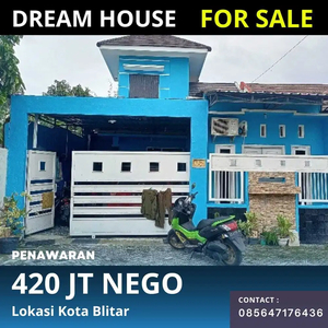 Di Jual rumah 420 jt siap Huni di sentul kota Blitar