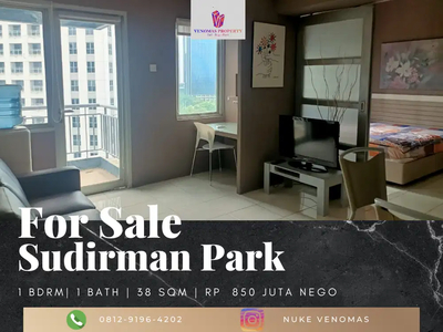 Dijual Apartement Sudirman Park 1 Bedroom Full Furnished City View