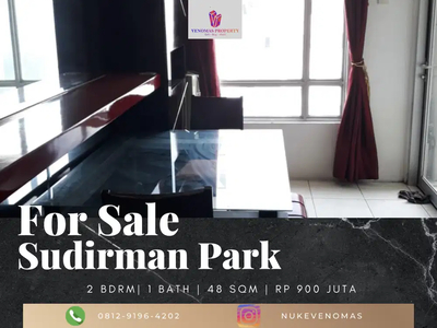 Dijual Apartement Sudirman Park 2 Bedrooms View Selatan Lantai Tinggi