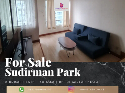 Dijual Apartement Sudirman Park 2BR Full Furnished Middle Floor
