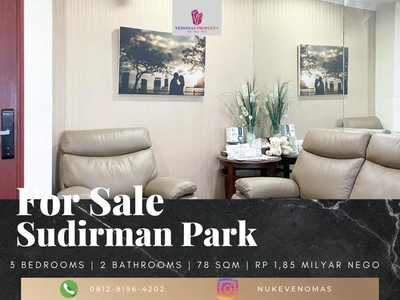Dijual Apartement Sudirman Park 3BR Full Furnished Lantai Penthouse