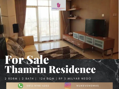 Dijual Apartement Thamrin Residence Condo House 2 BR Full Furnished
