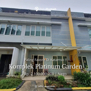 DIJUAL CEPAT Villa Komplek Platinum Garden Full Furnish daerah Katamso