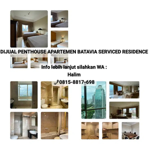 Dijual Penthouse 4+1 KT, 4 KM Apartemen Batavia Karet Tengsin Jakarta