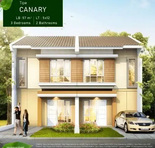Dijual Rumah New Launching Cluster Ecoscape Residence Paradise Serpong