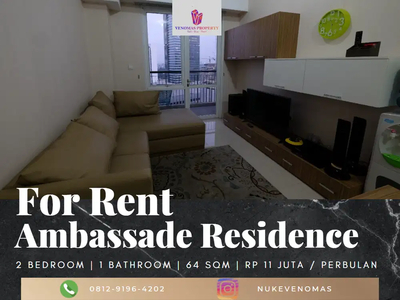 Disewakan Apartement Ambassade Residence 2 Bedroom Full Furnished