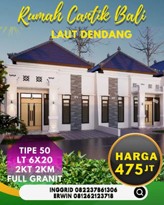 Home konsep bali di lau dendang