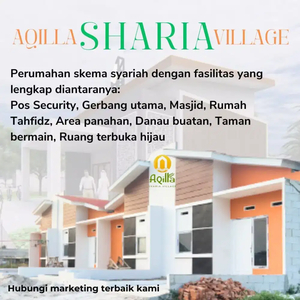 Jual Rumah Cantik Minimalis Dalam Perumahan Ada Fasilitas Masjid