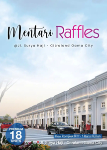 Komplek Mentari Raffles Jalan Surya Haji Dekat Citraland Gamacity