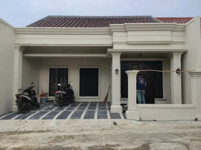 Rumah 1 lantai siap huni proses mudah Tanpa DP