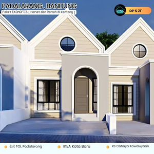 RUMAH Bandung Barat HEMAT tapi PUNYA Cash 366 Jt an di Padalarang