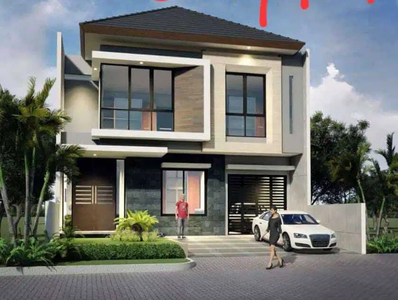 Rumah Baru Minimalis High Spec 2 Lantai di Citraland Woodland