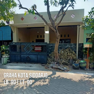 Rumah Dekat Tol Sidoarjo di Perum Graha Kota, Sidoarjo