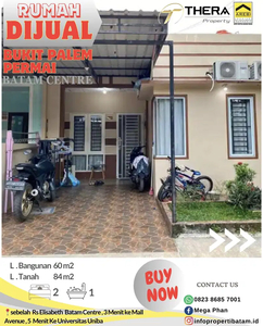 Rumah Dijual Murah 1 Lantai Full Renovasi di Bukit Palem Batam Centre