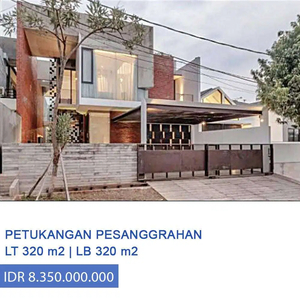 Rumah Komplek di Petukangan Selatan Pesanggrahan, Jakarta Selatan