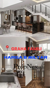 Rumah Minimalis Mewah di Graha Famili With Interior Desaign