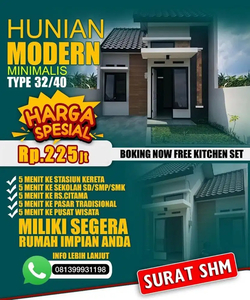 Rumah moderen minumalis