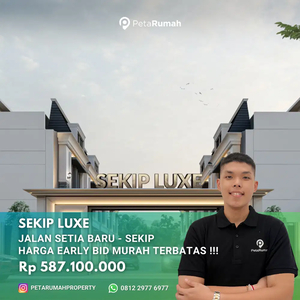 Rumah murah komplek sekip luxe sisa 3 unit diskon 5%