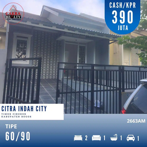 Rumah View Bagus Siap Huni 60/90 di Citra Indah City