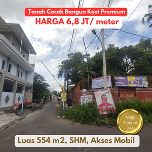 Tanah Strategis Cocok bangun Kost Premium 5Menit Kampus Polinema