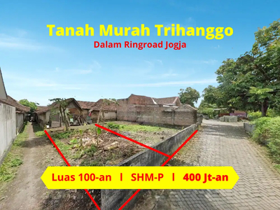 400 JUTAAN Dalam RINGROAD Jogja, Luas 101 meter SHM Pekarangan