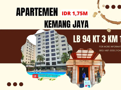 Apartemen Kemang Jaya Tower Alpinia Full Furnished View Taman