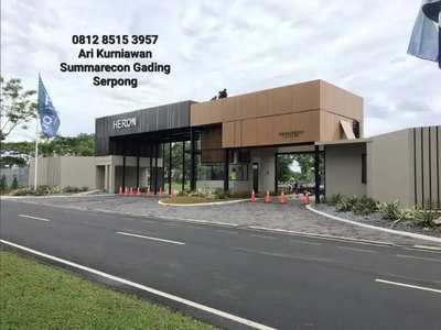 ARDEA HERON summarecon ruang terbuka hijau & lokasi strategis 6,2man