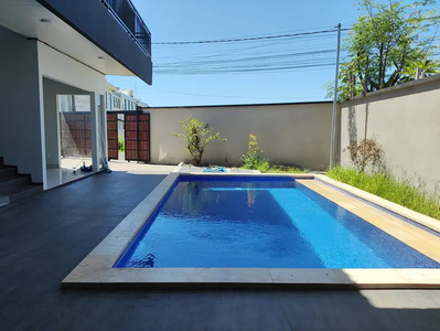 BL 083 Leasehold 10 years brand new modern minimalist villa di canggu