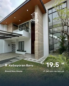 Brand New Dijual Rumah Mewah di Kebayoran Baru Jakarta Selatan