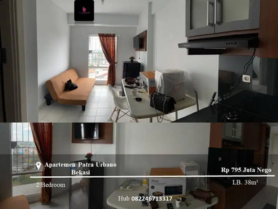 Dijual Apartment Patra Urbano Bekasi Low Floor 2BR Full Furnished