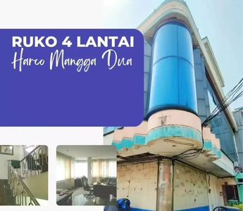 Dijual Ruko Harco Mangga Dua siap pakai dengan luas 99m2 Jakarta Pusat