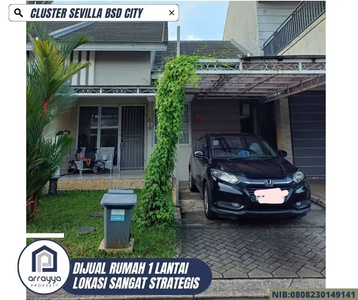 Dijual Rumah Cluster Favorit Di Sevilla BSD City `MRB35`