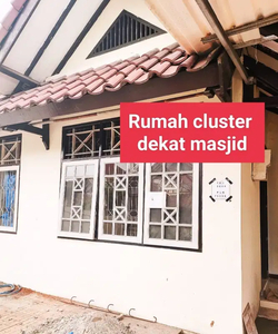 Dijual Rumah Cluster Siap Huni Dekat Masjid di Banjar Wijaya Tangerang