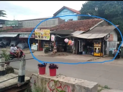 Dijual tanah kavling luas 480 M2 cocok utk supermarket, gudang , toko