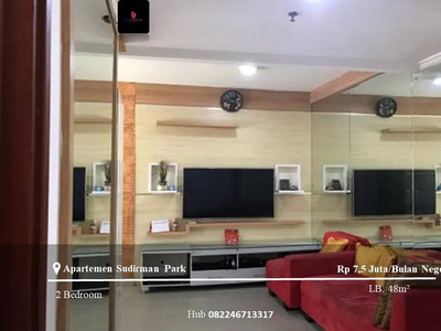 Disewakan Apartemen Sudirman Park Middle Floor 2BR Full Furnished