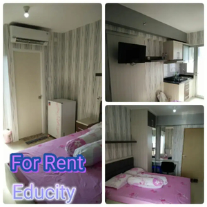 DISEWAKAN Apartment EDUCITY Tower Yale Lt.20 PAKUWON Surabaya Timur