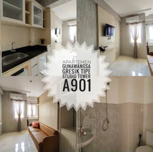 Disewakan Apartment Gunawangsa Gresik Tower A, 1 BR Full Furnished