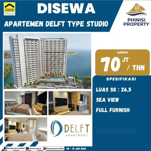 DISEWAKAN APARTMENT MURAH DI CPI (DELFT APARTMENT) TYPE STUDIO