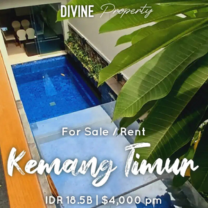 For Rent Modern Tropical House inside compound at Kemang