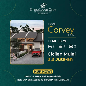 Hunian New Cluster Citraland City Kedamean Mulai Harga 500 Jt-an