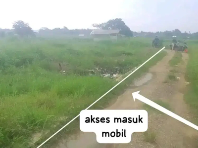 Jual tanah kebun masuk mobil Besar