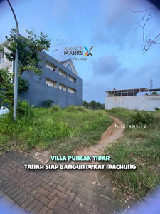 KAVLING TANAH DI VILLA PUNCAK TIDAR DEKAT MACHUNG BLOK FAVORITE