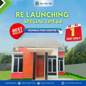 Re Launching Unit Type 68 di Perumahan Bukit Enim Lestari