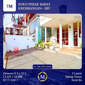 Ruko / Cafe Raya Perak Barat 2 Lantai Terawat Dekat Pelayaran Kenjeran