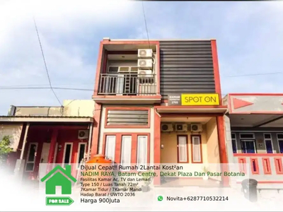 Rumah 2Lantai Kost²an NADIM RAYA, Batam Centre