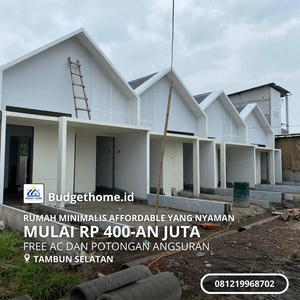 Rumah 7 Menit dari Stasiun Tambun Cuma Booking 1 Juta aja