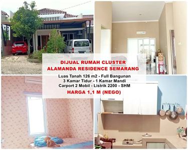 Rumah Bagus Cluster Alamanda Mangunharjo