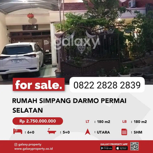 Rumah Daerah Simpang Darmo Permai Selatan Surabaya Barat