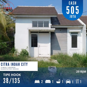 Rumah Hoek Tipe 38/135 Siap huni View Exotic 2518JM