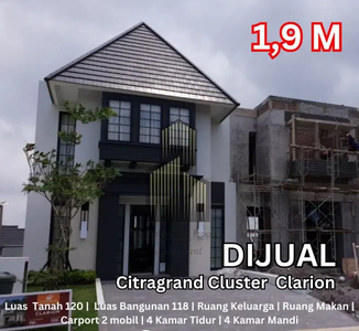 RUMAH MEWAH 2LT CITRAGRAND MANGUNHARJO TEMBALANG SEMARANG